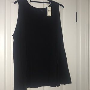 LOFT longer sleeve cotton top